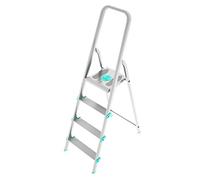 COLOMBO Escalera de Aluminio de 4 peldaños