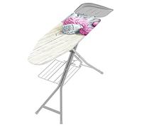 Colombo Tabla de Planchar Turbo Vapor 120 x 40 cm con Soporte para Caldera, Metal, Gris, 120x40 cm