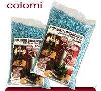 Colomi 2 X 1 L Sustrato Patentado Para Orquídeas | 4-8 Mm | Azul