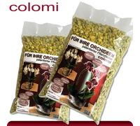 Colomi 2 X 1 L Sustrato Patentado Para Orquídeas | 4 A 8 Mm | Amarillo