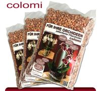 Colomi 3 X 1 L Sustrato Patentado Para Orquídeas | 4-8 Mm | Albaricoque