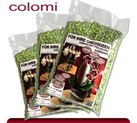 Colomi 3 X 1 L Sustrato Patentado Para Orquídeas | 4-8 Mm | Verde