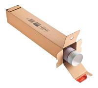 Colompac 225757 - Pack de 10 cajas para tubo de expedición, A2, 430 x 108 x 108 mm