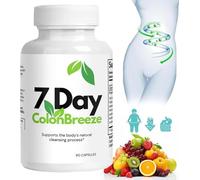 Colon Breeze - 7 Day Colon Breeze,7 Day Cleanse,Gut Cleanse,Help Gut Cleanse&Colon Cleanse for Women Men (1 pcs)