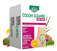 Colon Cleanse Lax Day de ESI | Complemento alimenticio en tabletas para el tránsito intestinal | Con aloe vera, sen, cáscara sagrada y malva