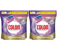 Colon Detergente Capsulas, Azul, 32 Unidad (Paquete de 2), El embalaje puede variar