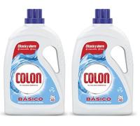 Colon Detergente Máquina Líquido Básico, 2 x 2000ml, 4L Total