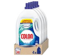 Colon Detergente para Ropa Líquido Fragancia Nenuco Hipoalergénico - Pack de 4 botellas de 60, 240 lavados, 240 Dosis