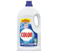 Colon Gel Activo Detergente líquido para lavadora, 100 Dosis = 5 meses y medio de Limpieza y Frescor