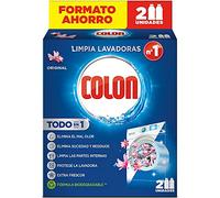 Colon Limpia Lavadoras, Azul, 250 ml (Paquete de 2)
