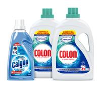 Colon Nenuco Detergente para la lavadora Gel 68 lavados + Calgon Gel Antical y Eliminación malos olores 15 lavados