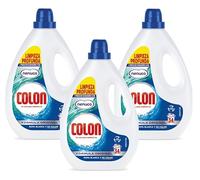 Colon Nenuco - Detergente para lavadora, adecuado para ropa blanca y de color, formato gel - 102 lavados Pack 3 botellas de 34 lavados, 102 Dosis