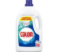 Colon Nenuco - Detergente para Lavadora, adecuado para Ropa Blanca y de Color, Formato Gel - 60 Lavados = 3,5 meses de Limpieza y Frescor