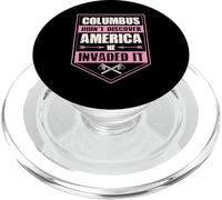 Colón no descubrió América PopSockets PopGrip para MagSafe