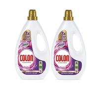 Colon Vanish Advanced - Detergente para Lavadora con Quitamanchas Adecuado para Ropa Blanca y de Color, Formato Gel, Hasta 31 Dosis , 2 x 1,395L, 62 Dosis