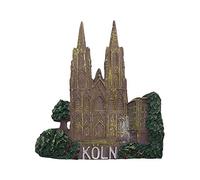 Colonia Alemania 3D Imán de refrigerador Recuerdos turísticos Resina Pegatinas magnéticas Nevera Imán Hogar y decoración de la Cocina de China