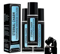 Colonia con feromonas para hombre, fragancia atractiva con aroma seductor, realza el encanto y aumenta la confianza para uso diario, negocios, citas, trabajo y fiestas (3 Piezas)