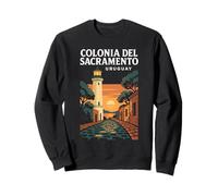Colonia del Sacramento Uruguay Viaje Colonial Vintage Sudadera