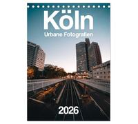 Colonia - Fotografía urbana (calendario de mesa 2026 DIN A5 alto), calendario mensual CALVENDO