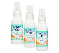 Colonia Gotitas de Oro - Vaporizador 80 ML (Paquete de 3)