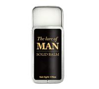 Colonia masculina - Bergamot Box de hierro Perfume SolidFum | 5G Bálsamo de fragancia | Bálsamo aromático de larga duración | Fragancia sólida para viajes, uso diario y frescura de bolsillo sobre la m