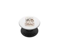 Colonial Vibes Modern Problems Grafica Vintage PopSockets PopGrip Adhesivo