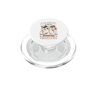 Colonial Vibes Modern Problems Grafica Vintage PopSockets PopGrip para MagSafe