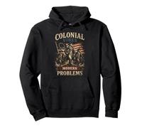 Colonial Vibes Modern Problems Grafica Vintage Sudadera con Capucha