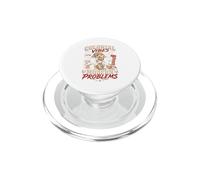 Colonial Vibes Problemas Modernos Camiseta Retro PopSockets PopGrip para MagSafe