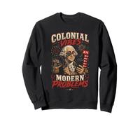 Colonial Vibes Problemas Modernos Camiseta Retro Sudadera