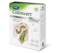 COLONVERT® DETOX con Plantago Ovata + Chlorella + Cilantro + Inulina | Limpieza de Colon, Detoxificante, Depurativo, Antioxidante | Sin Lactosa, Sin Gluten | 20 Sticks | 1 Toma al Día