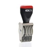 COLOP 03006 - Sello de goma para numeración de 6 bandas (3 mm)