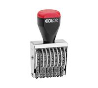 COLOP 04008 - Sello numerador de goma (4 mm, 8 bandas)