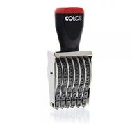 COLOP 09006 - Sello numerador de goma (9 mm, 6 bandas)