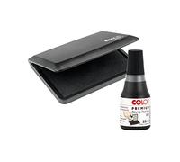 Colop 151304 Tampón Micro 2 + Color 801 Negro