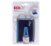 Colop 151305 - Almohadilla de tinta Micro 2 + color 801 azul, 70 x 110 mm