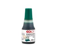 Colop 801 - Tinta para sellos (25 ml, base agua de calidad verde ref 55002350