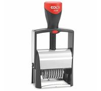 COLOP Classic Line 2008 - Sello con números de 8 dígitos (metal, 17 x 8 x 5,5 cm)