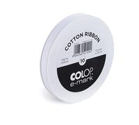 COLOP 155755 - Banda de algodón e-mark®, 10 mm x 25 m