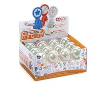 COLOP DesignMix - Juego de 12 sellos de motivación, hasta 10.000 impresiones