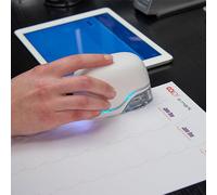 COLOP e-mark Impresora móvil de sellos con wifi blanca