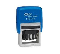 COLOP Printer S226 - Sello de números (6 dígitos), color azul