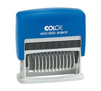 COLOP Sello de numeración S120/13 con 13 dígitos, color negro, pequeño