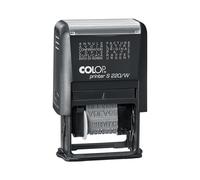 COLOP Sello de palabra Printer S 220/W, idioma: francés (W01), color de impresión: negro