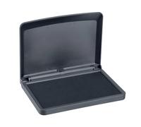COLOP Stempelkissen "Micro 1", (B)90 x (T)50 mm, schwarz | Con inserto de fieltro para una distribución de color limpia | certificado ISO 14145-2 | ideal para material de oficina