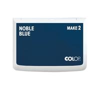 COLOP Tampón de tinta MAKE 2 Noble Blue 70 x 110 mm, cojín para sellos de mano tradicionales