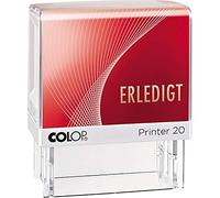 COLOP Textstempel Printer 20 "ERLEDIGT", mit Textplatte