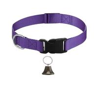 Coloque de Cabra Show - Collar de Nylon Ajustable - Campana de pastoreo Anti -perdido para la Mascota de Herd de Entrenamiento Animal Rancho Pasture Farm