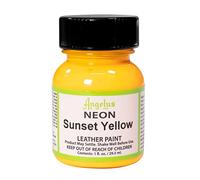Color acrílico para cuero de Angelus, color Amarillo, talla 28g