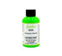 Color acrílico para cuero de Angelus Neon 29.5ml (118ml, Amazon Verde / Amazon Green)